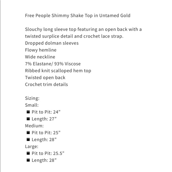 Free People Shimmy Shake Twist Back Top - Picture 7 of 7